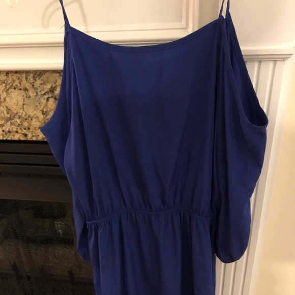 Royal blue knee length dress - Picture 3 of 4